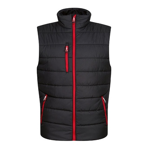 Kamizelka ocieplana RG892 - Black & Classic Red