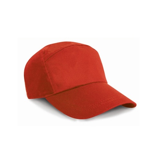 Czapka 7-panelowa Bawelniana RH02 - Red
