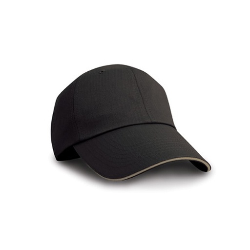 Czapka jodełkowa RH38 - Black & Tan