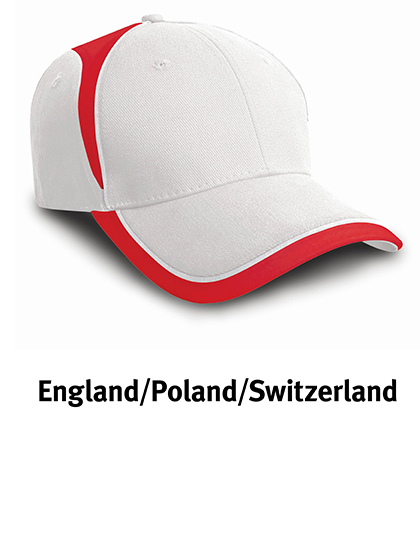 Czapka narodowa - England White & Red