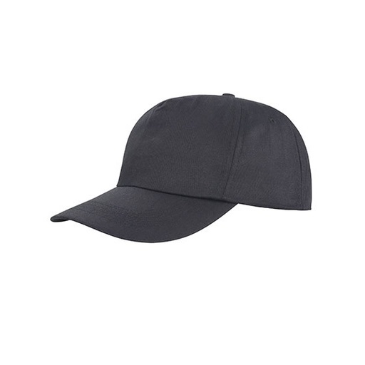 Czapka 5-panelowa z regulacją RH80 - Black