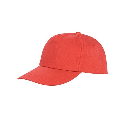 Czapka 5-panelowa Poliester RH80 - Red