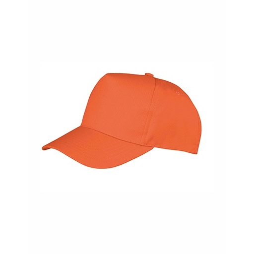 Czapka dziecięca 5-panelowa RH84J - Orange