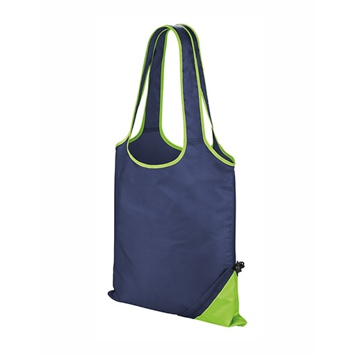 Kompaktowa torba na zakupy RT002 - Navy & Lime