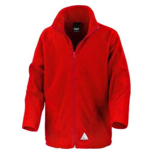 Bluza Dziecieca Klasyczna Mikropolar Lekka RT114J - Red