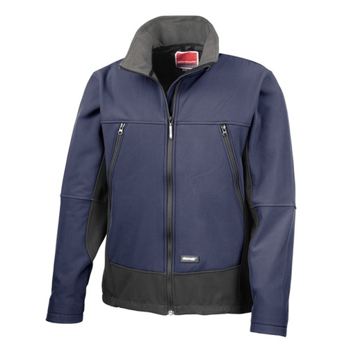 Kurtka Softshell Wodoszczelna RT120 - Navy & Black