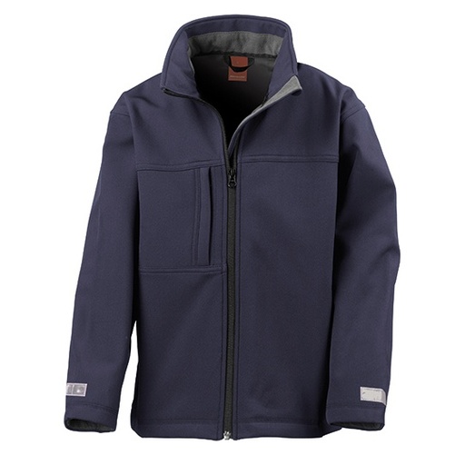 Kurtka Softshell Dziecięca Wiatroszczelna RT121J - Navy
