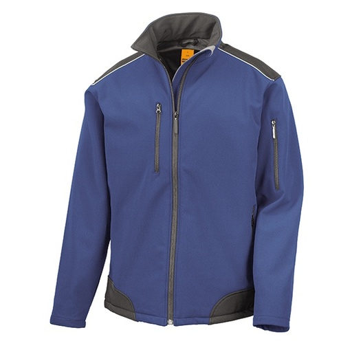 Kurtka robocza softshell RT124 - Royal & Black