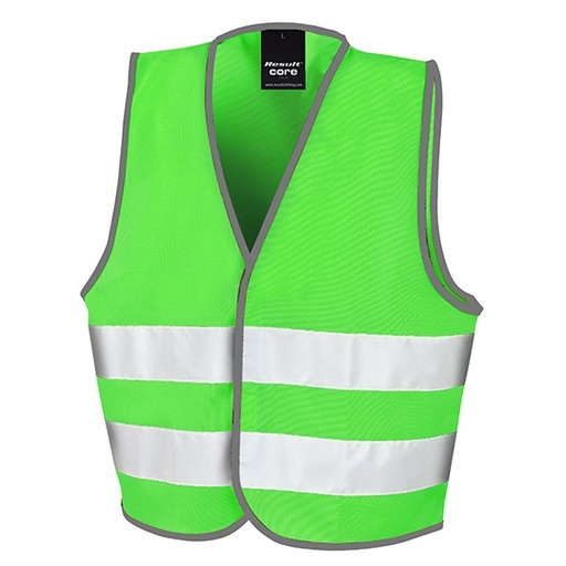 Kamizelka Dziecieca Odblaskowa RT200J - Lime