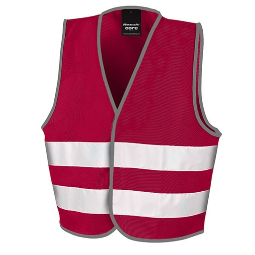 Kamizelka Dziecieca Odblaskowa RT200J - Burgundy