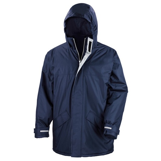 Długa zimowa parka wodoodporna RT207 - Navy