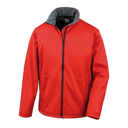 Kurtka Klasyczna Softshell Wodoodporna RT209 - Red