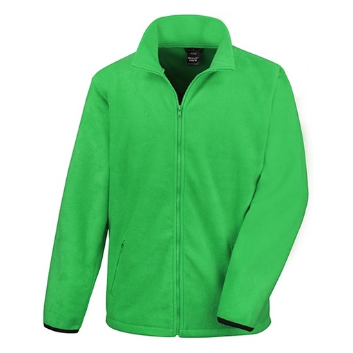 Bluza Klasyczna Polarowa z Zamkiem RT220X - Vivid Green