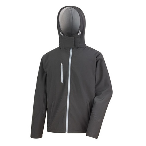 Męska Kurtka Softshell RT230M - Black & Grey