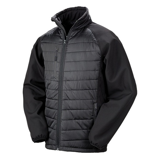 Kurtka Softshell z Ociepleniem RT237 - Black