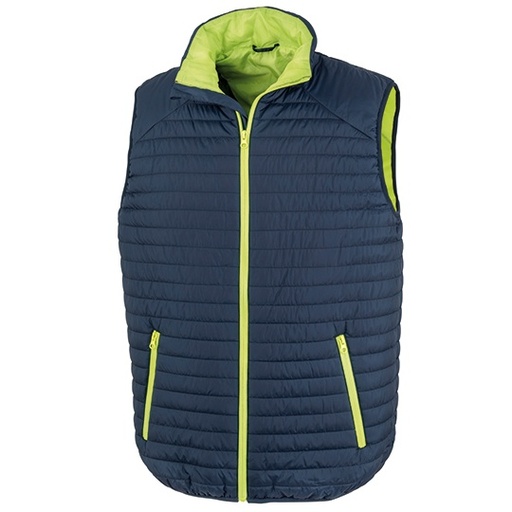 Kamizelka Termiczna Recyklingowa RT239 - Navy & Lime