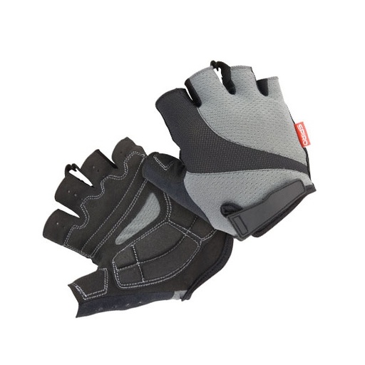 Rekawiczki Sportowe Bez Palcow RT257 - Grey & Black