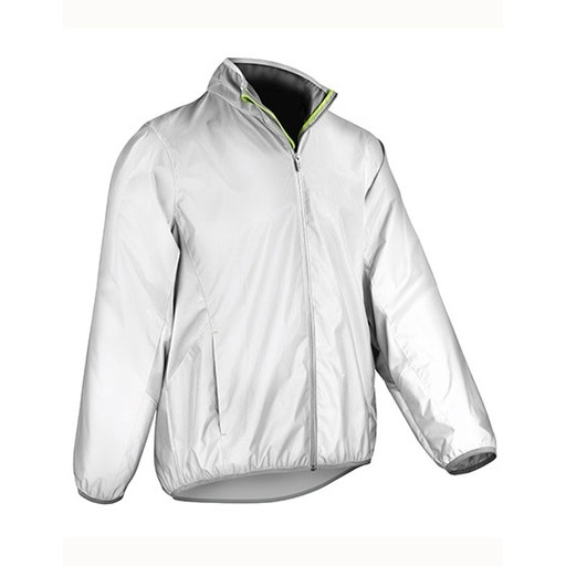 Kurtka Hi-Vis Wiatroszczelna Oddychajaca RT266 - Neon White