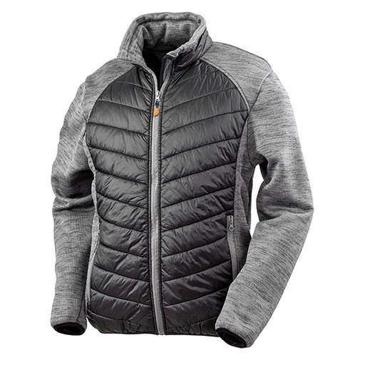 Kurtka termiczna RT314 - Black & Marl Grey