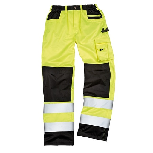 Spodnie Cargo RT327 - Fluorescent Yellow
