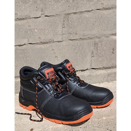 Buty Ochronne Skórzane S1P RT340 - Black