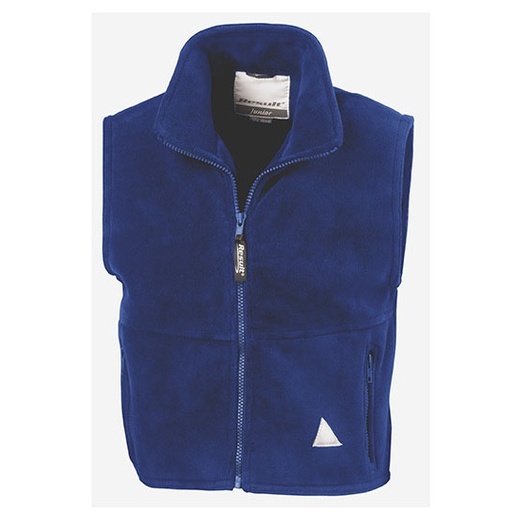 Polarowy bezrękawnik dziecięcy RT37J - Royal