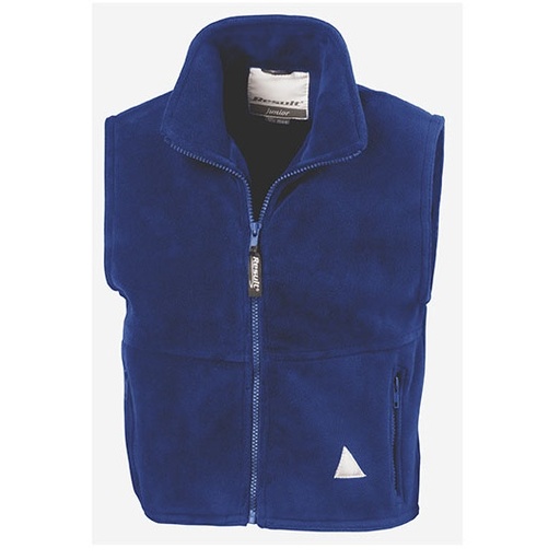 Mlodziezowy bezrekawnik polarowy RT37Y - Royal