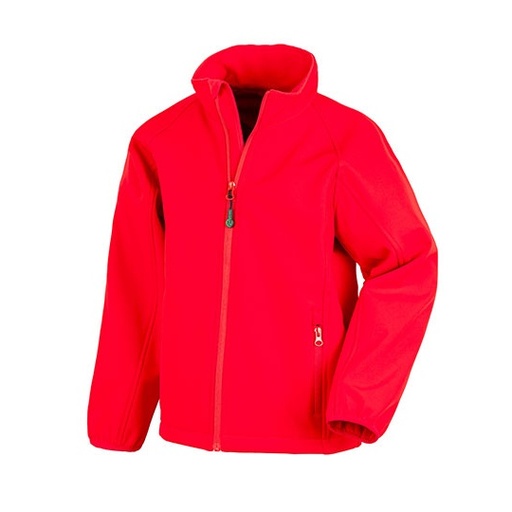 Kurtka Dziecieca Softshell 2-Warstwowa Recykling RT901J - Red