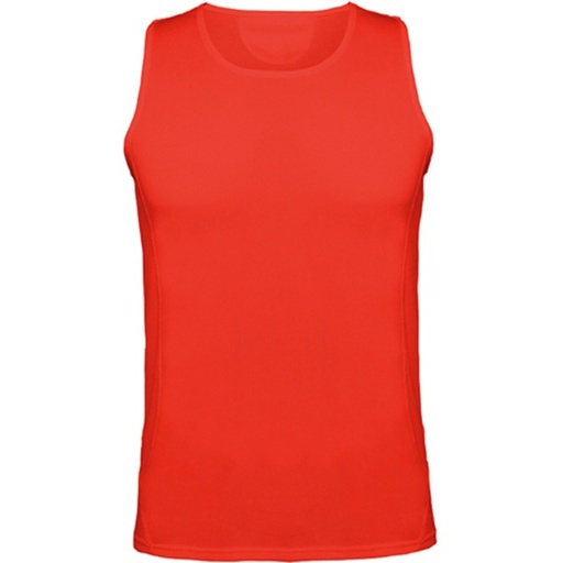 Koszulka bez rekawow Meska Oddychajaca RY0353 - Red 60