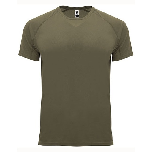 Funkcyjny T-shirt męski z raglanowym rękawem RY0407 - Army Green 15