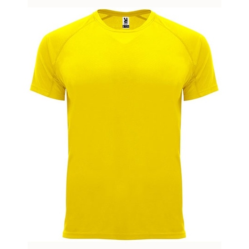 Funkcyjny T-shirt męski z raglanowym rękawem RY0407 - Yellow 03