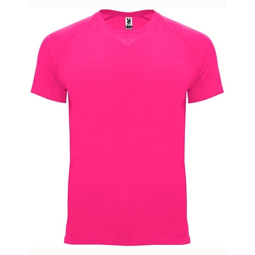 Funkcyjny T-shirt męski RY0407 - Fluor Pink 228