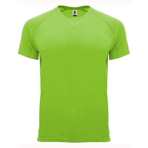 Funkcyjny T-shirt męski z raglanowym rękawem RY0407 - Lime Green 225