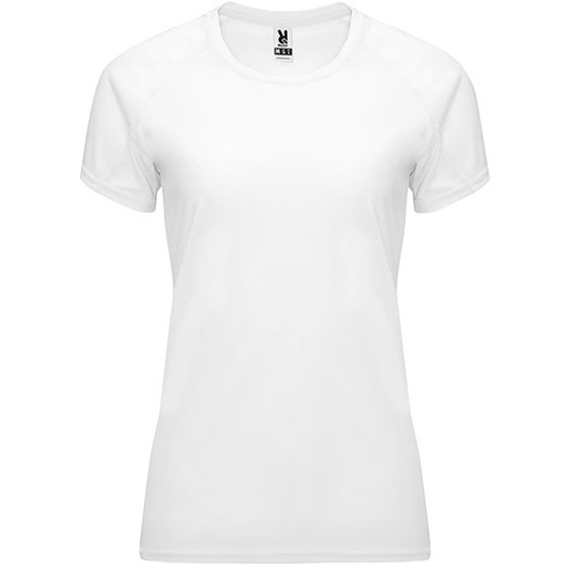 Damski T-shirt Funkcyjny z Raglanowym Rękawem RY0408 - White 01