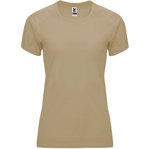 T-shirt Damski Funkcjonalny Odprowadzajacy Wilgoc RY0408 - Dark Sand 219
