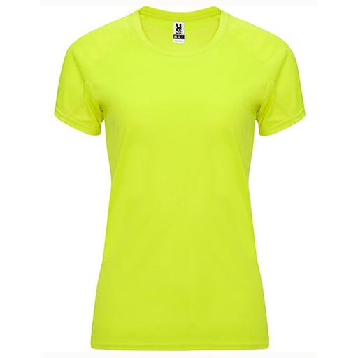 Damski T-shirt Funkcyjny RY0408 - Fluor Yellow 221