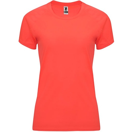 Damski T-shirt funkcyjny RY0408 - Fluor Coral 234