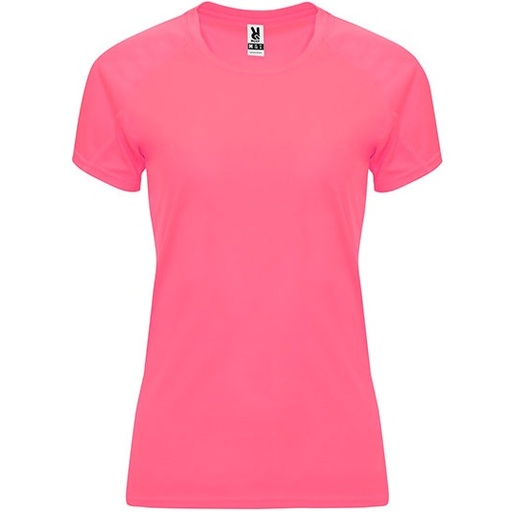 Damski T-shirt funkcjonalny RY0408 - Fluor Pink Lady 125