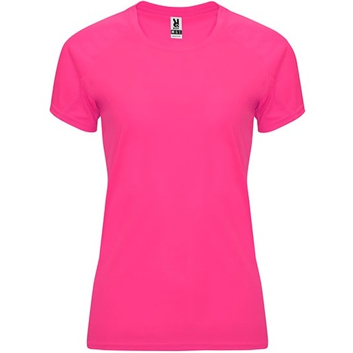 Damski T-shirt Funkcyjny RY0408 - Fluor Pink 228
