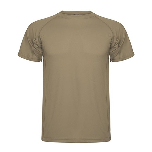 T-shirt Meski Raglanowy Funkcyjny Oddychajacy RY0425 - Dark Sand 219