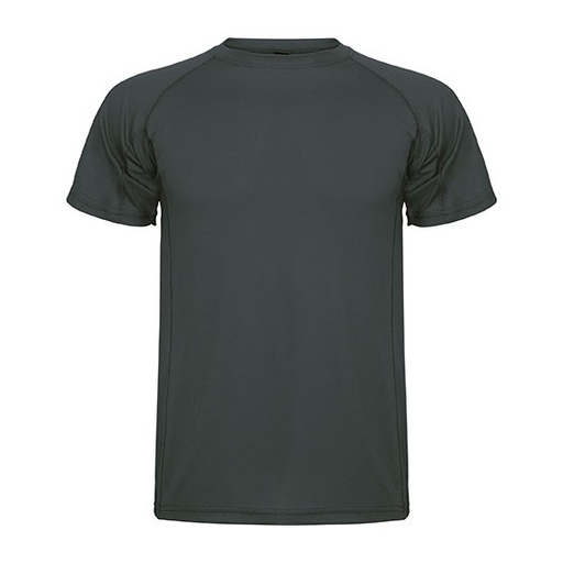 Męski t-shirt funkcyjny raglanowy RY0425 - Dark Lead 46