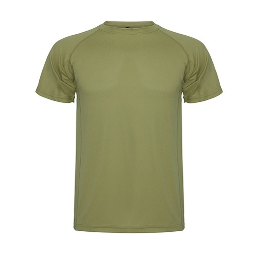 Męski t-shirt funkcyjny raglanowy RY0425 - Army Green 15