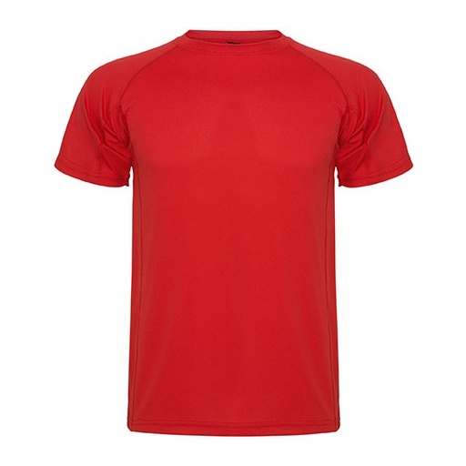 T-shirt Meski Raglanowy Funkcyjny Oddychajacy RY0425 - Red 60