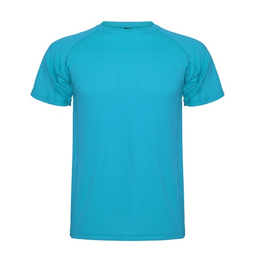 Męski t-shirt funkcyjny raglanowy RY0425 - Turquoise 12