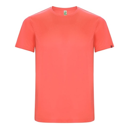 Męski t-shirt sportowy RY0427 - Fluor Coral 234