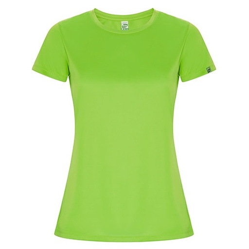 Koszulka Damska Sportowa Poliester z Recyklingu RY0428 - Lime Green 225