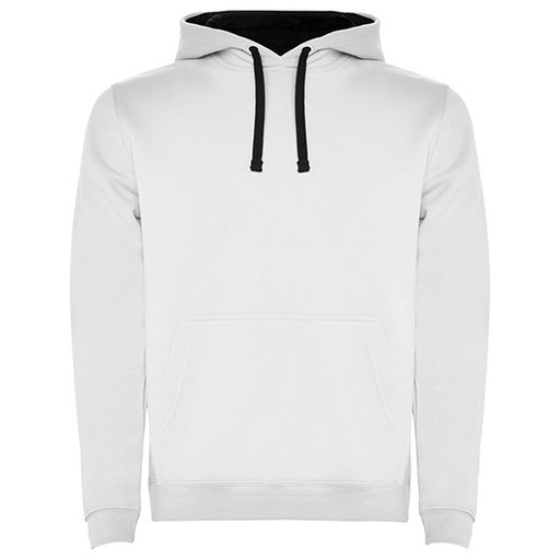 Męska bluza z kapturem RY1067 - White 01 & Navy Blue 55