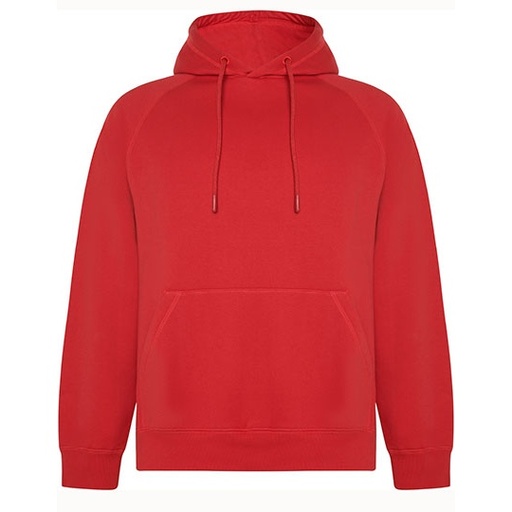 Bluza z kapturem Standardowa Organiczna Bawelna Poliester z Recyklingu RY1074 - Red 60
