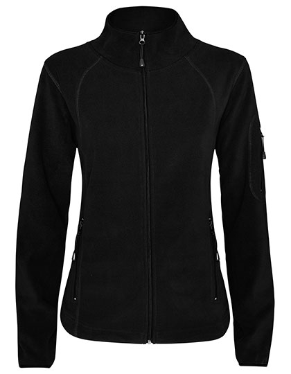 Damska kurtka z mikropolaru Luciane - Black 02