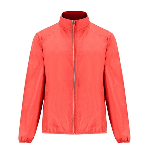 Męska kurtka wiatrówka RY5050 - Fluor Coral 234
